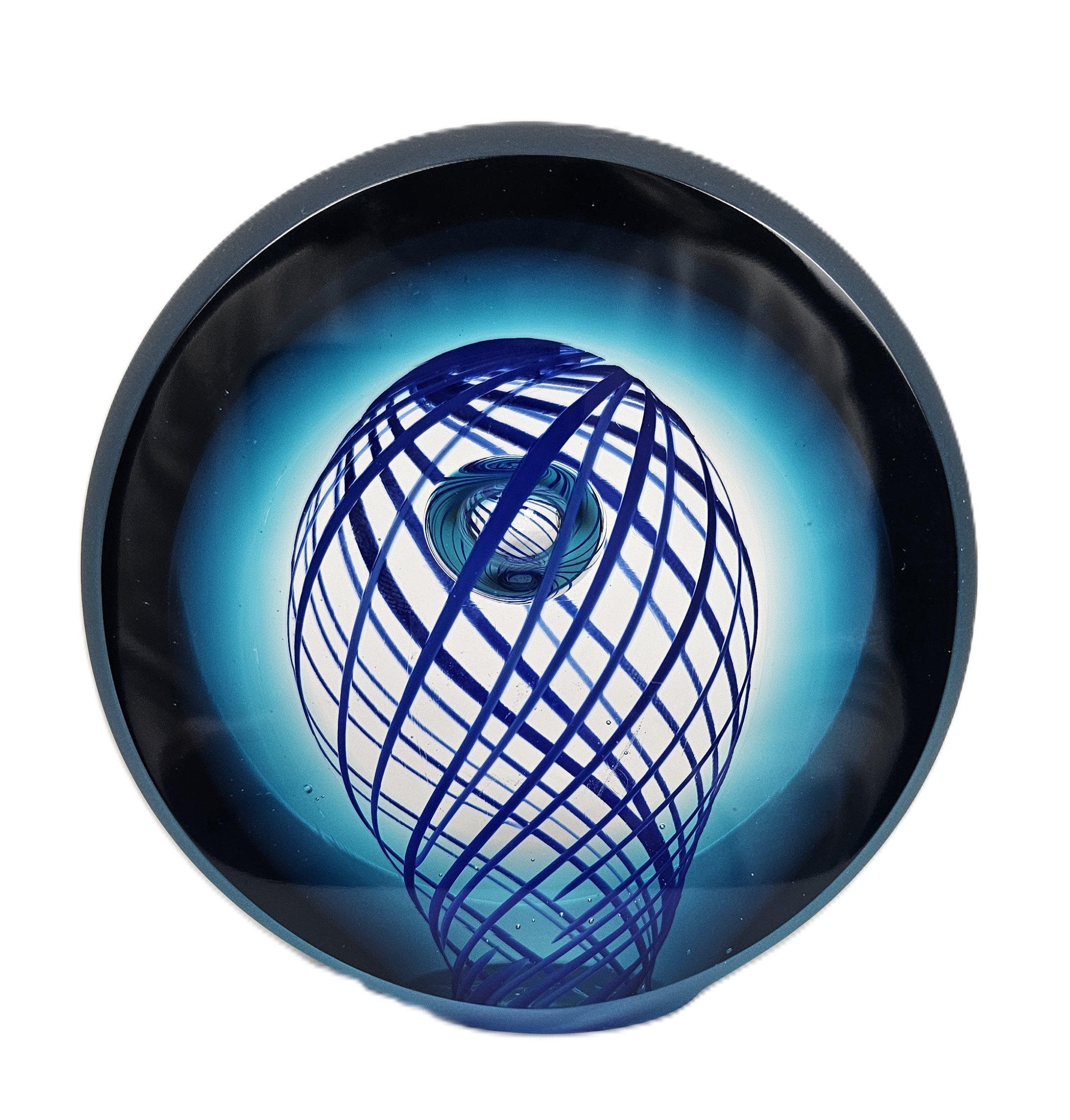 Skleněný objekt „Medúza“ 11,5×7 cm – Pavel Havelka