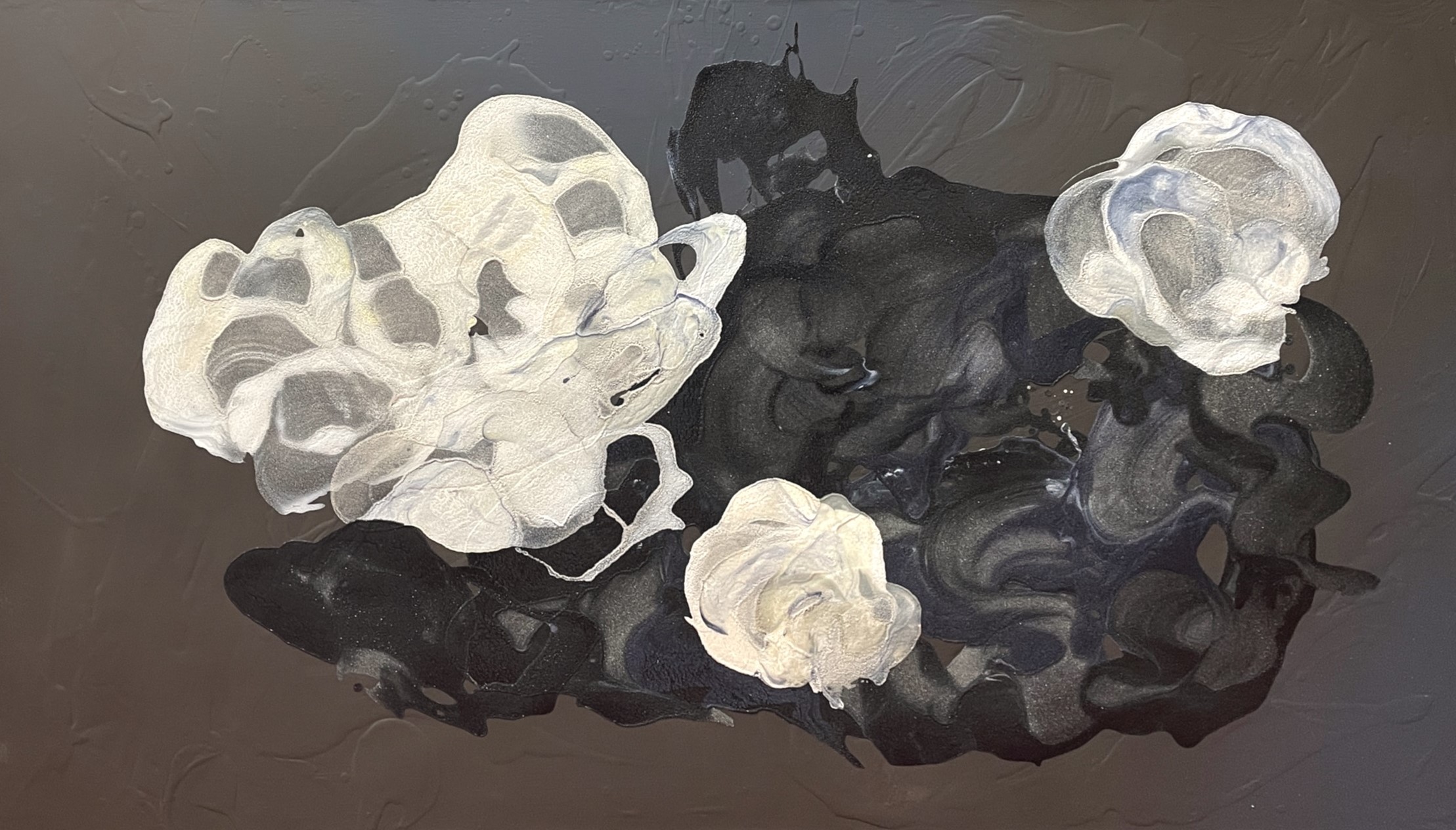 Obraz “Melting snow” 140 x 80 cm – Dominika Brejchová