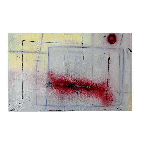 Obraz "Můj život se otočil o 360°" 95 x 150 cm - Robert Šafarčík