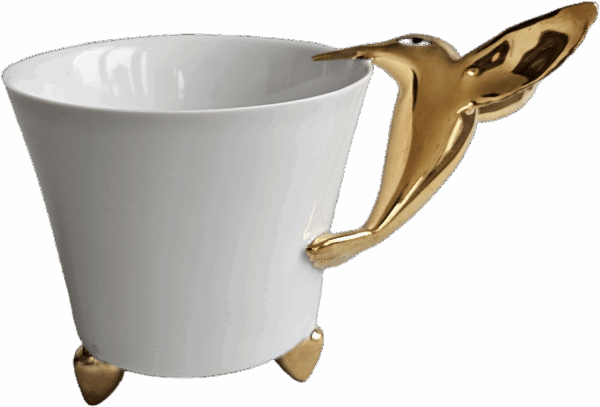 Goldfinger porcelánový hrnek kolibřík zlatý - 0,3 l - Image 3