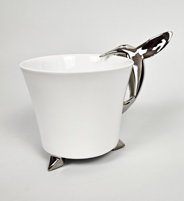 Goldfinger porcelánový hrnek kolibřík platinový - 0,3 l - Image 4