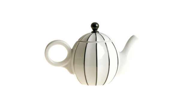 Goldfinger porcelánová čajová souprava Šárka - černá linka - Image 4