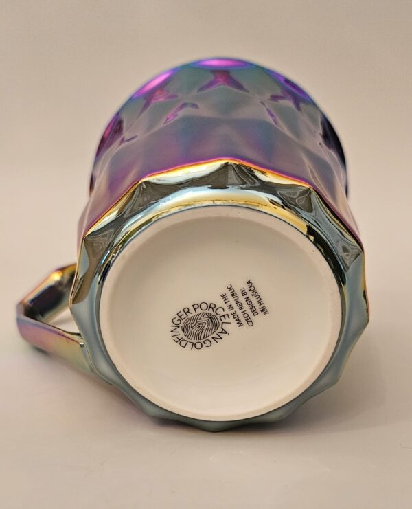 Goldfinger porcelánový hrnek Diamond Maxi titan zelený - 0,55 l - Image 3