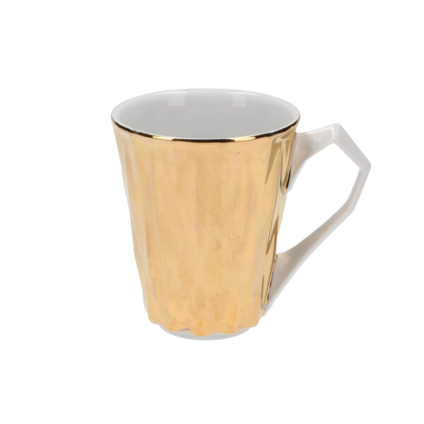 Goldfinger porcelánový hrnek Diamond zlatý - 0,25 l