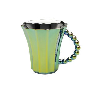 Goldfinger porcelánový hrnek Retro T titan žlutý - 0,25 l