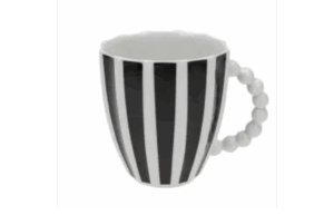 Goldfinger porcelánový hrnek Retro Z černý pruh - 0,4 l