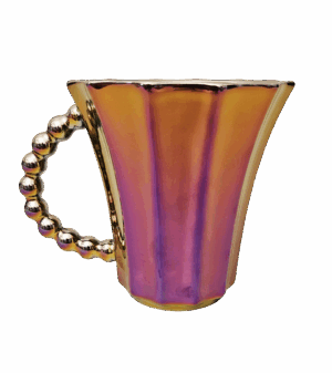 Goldfinger porcelánový hrnek Retro T titan purpurový - 0,25 l