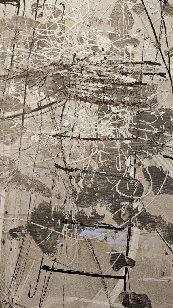 Obraz "Setkání v meziprostoru" 83 x 132 cm  - Josef Duchan - Image 5