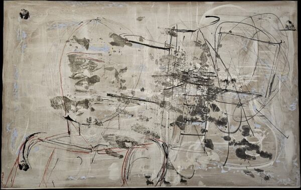 Obraz "Setkání v meziprostoru" 83 x 132 cm  - Josef Duchan - Image 2