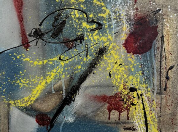 Obraz "Nothing is easy" 30 x 40 cm - Robert Šafarčík