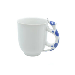 Goldfinger porcelánový hrnek pes modrý - 0,4 l