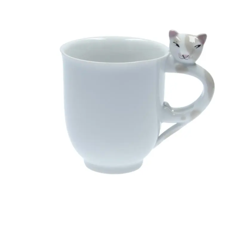 Goldfinger porcelánový hrnek kočka hnědá – 0,4 l