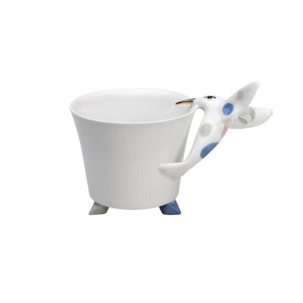 Goldfinger porcelánový hrnek kolibřík barevný - 0,3 l