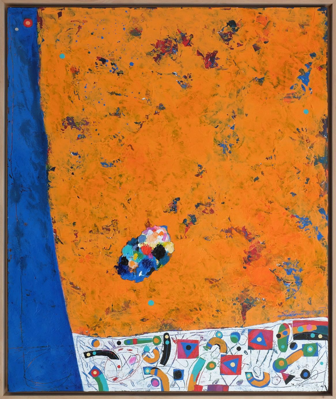 Obraz „Sediment“ 94×79 cm – Michal Halva