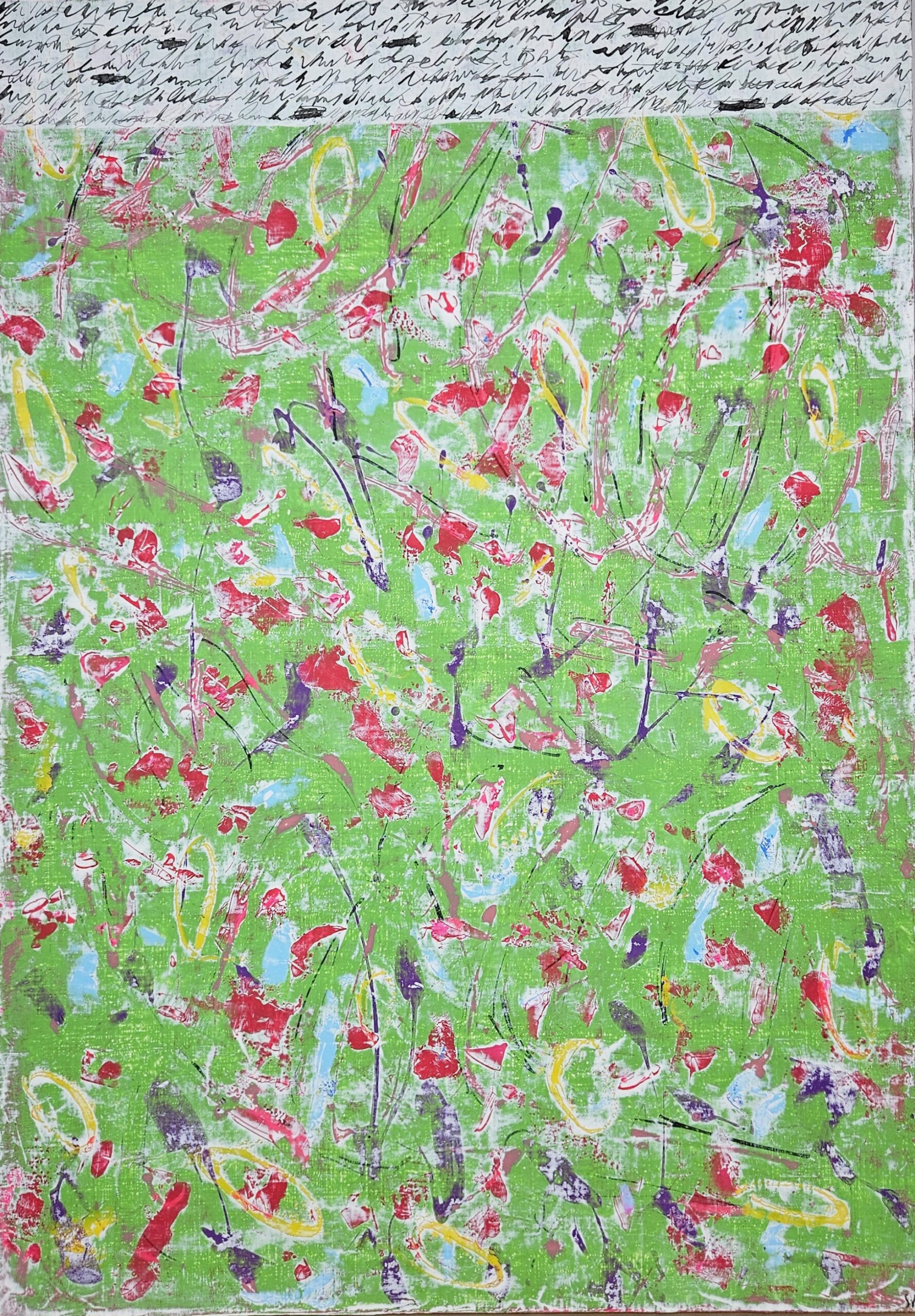 Obraz „Návod na pestrou zahradu“ 100 x 70 cm – Jan Svoboda