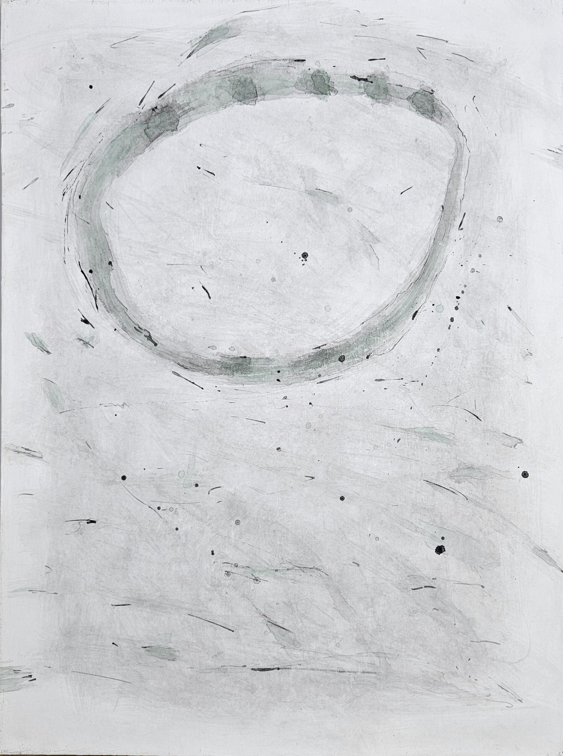 Obraz „Obraz s kruhem“ 80 x 60 cm – Jan Svoboda