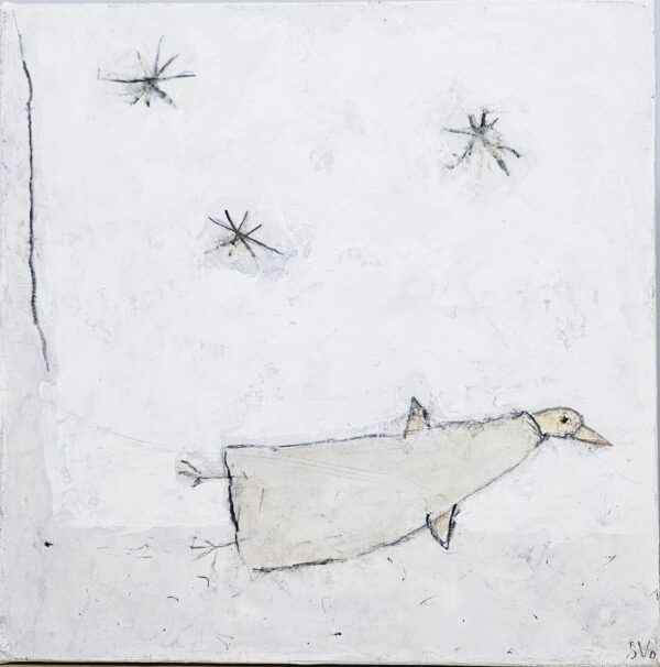 Obraz "Noční pták" 30 x 30 cm - Jan Svoboda - Obrázek 6