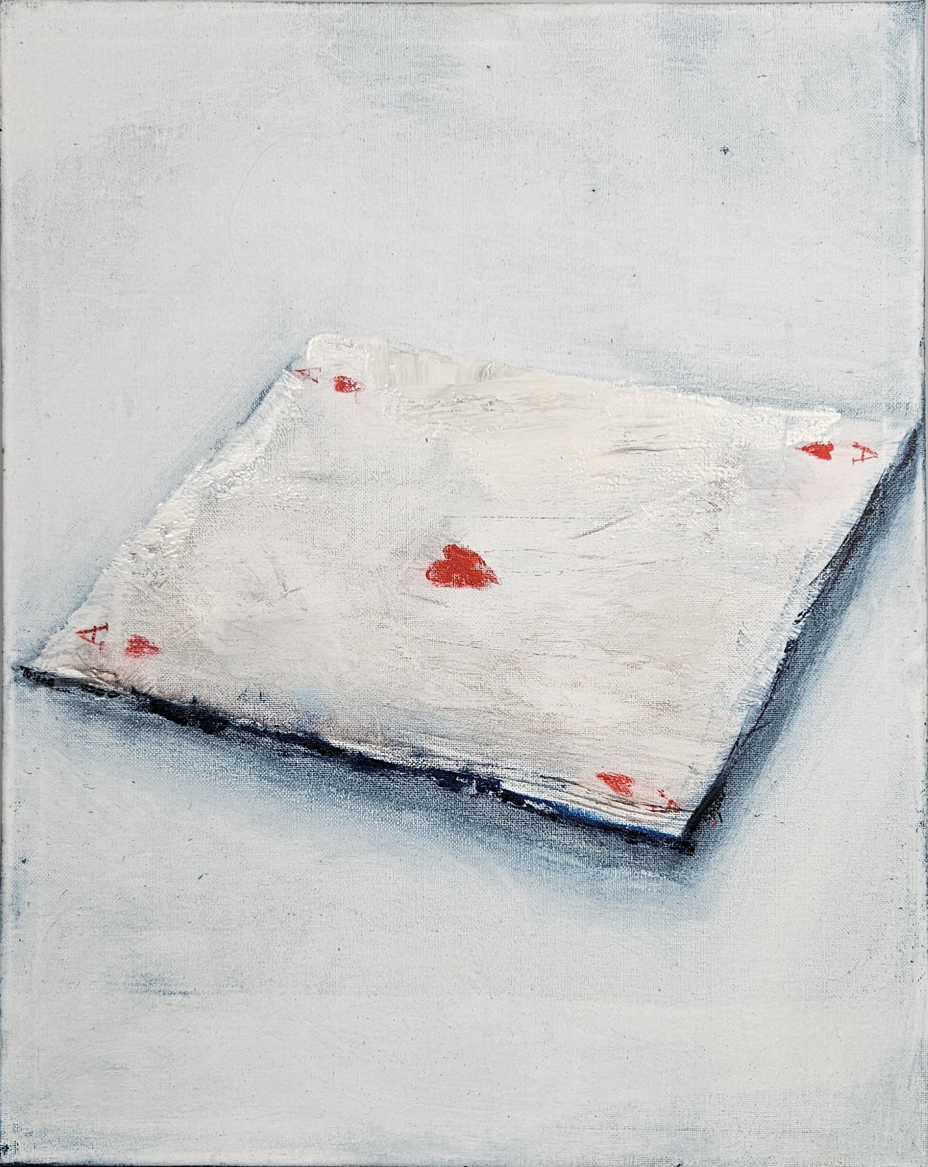 Obraz „Láska nebeská je divoká karta“ 50×40 cm – Oldřich Tichý