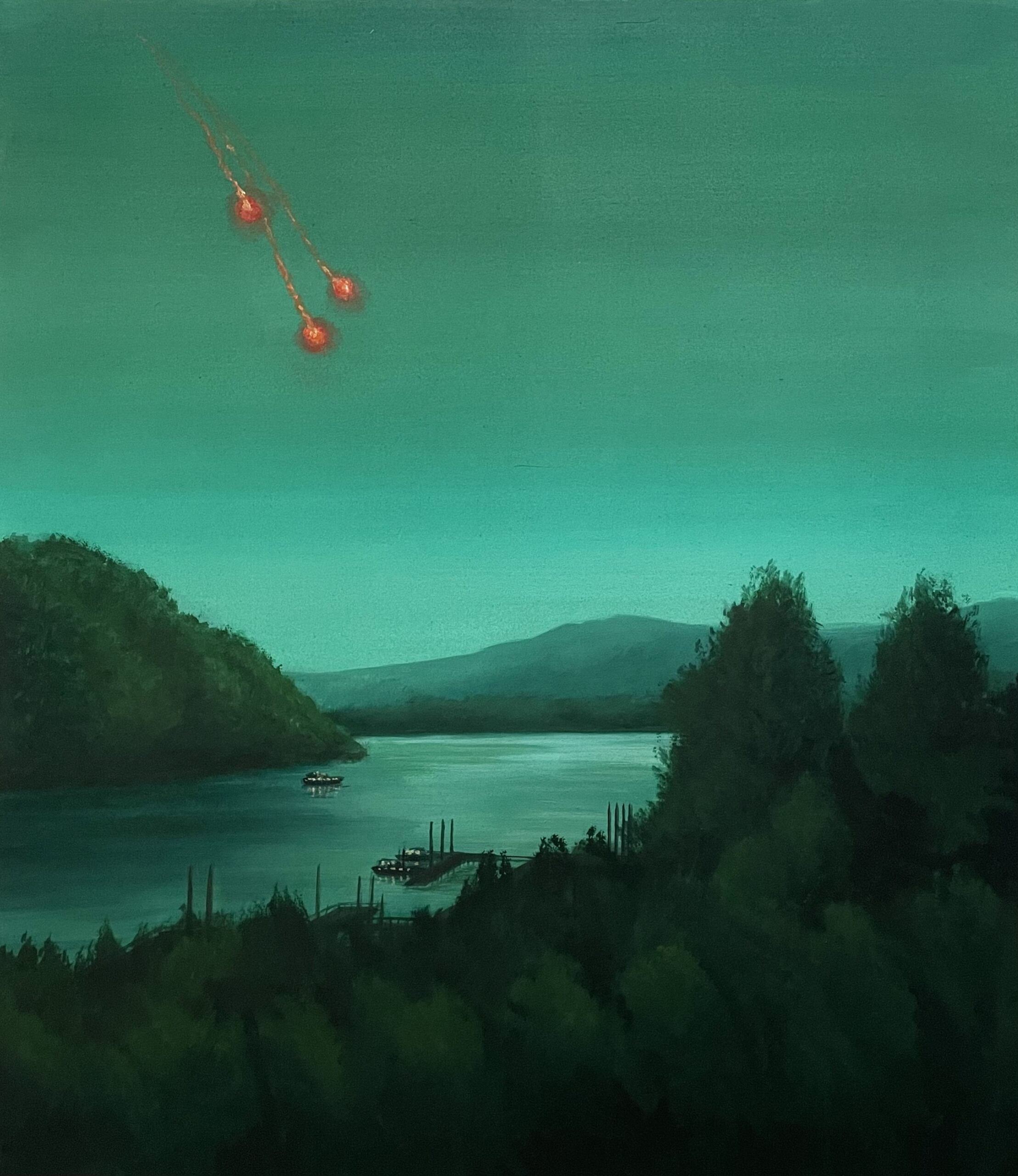 Obraz "Flare" 80 x 70 cm - Barbora Dohnalová