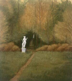 Obraz "The heart's calling" 60 x 55 cm - Barbora Dohnalová