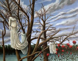 Obraz "Before the storm" 90 x 115 cm - Barbora Dohnalová