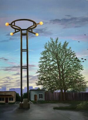 Obraz "Dusk" 80 x 60 cm - Barbora Dohnalová