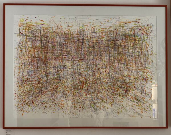 Kresba "Oranžové snění" 90 x 70 cm - Josef Duchan - Obrázek 2