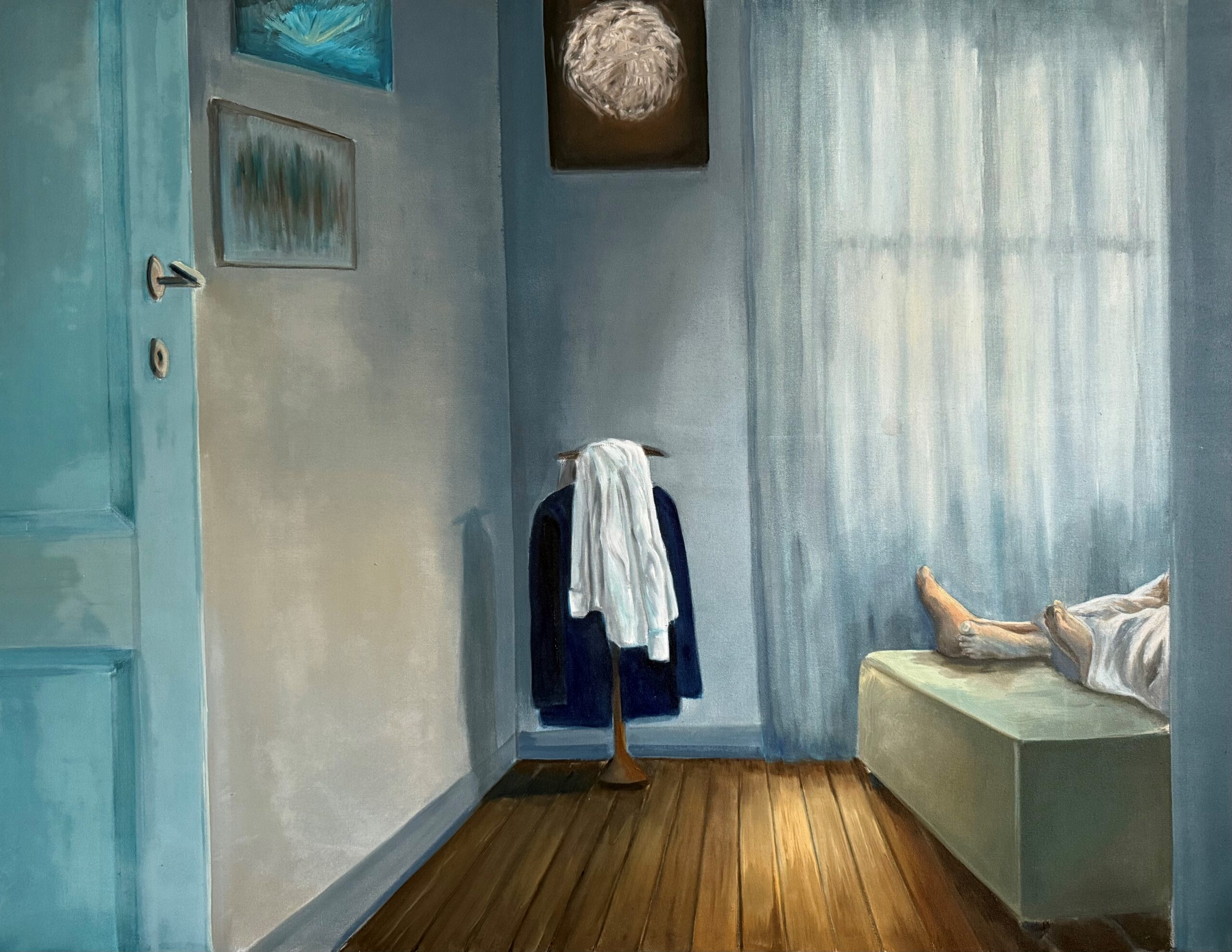 Obraz "Before we wake up" 100 x 130 cm - Barbora Dohnalová