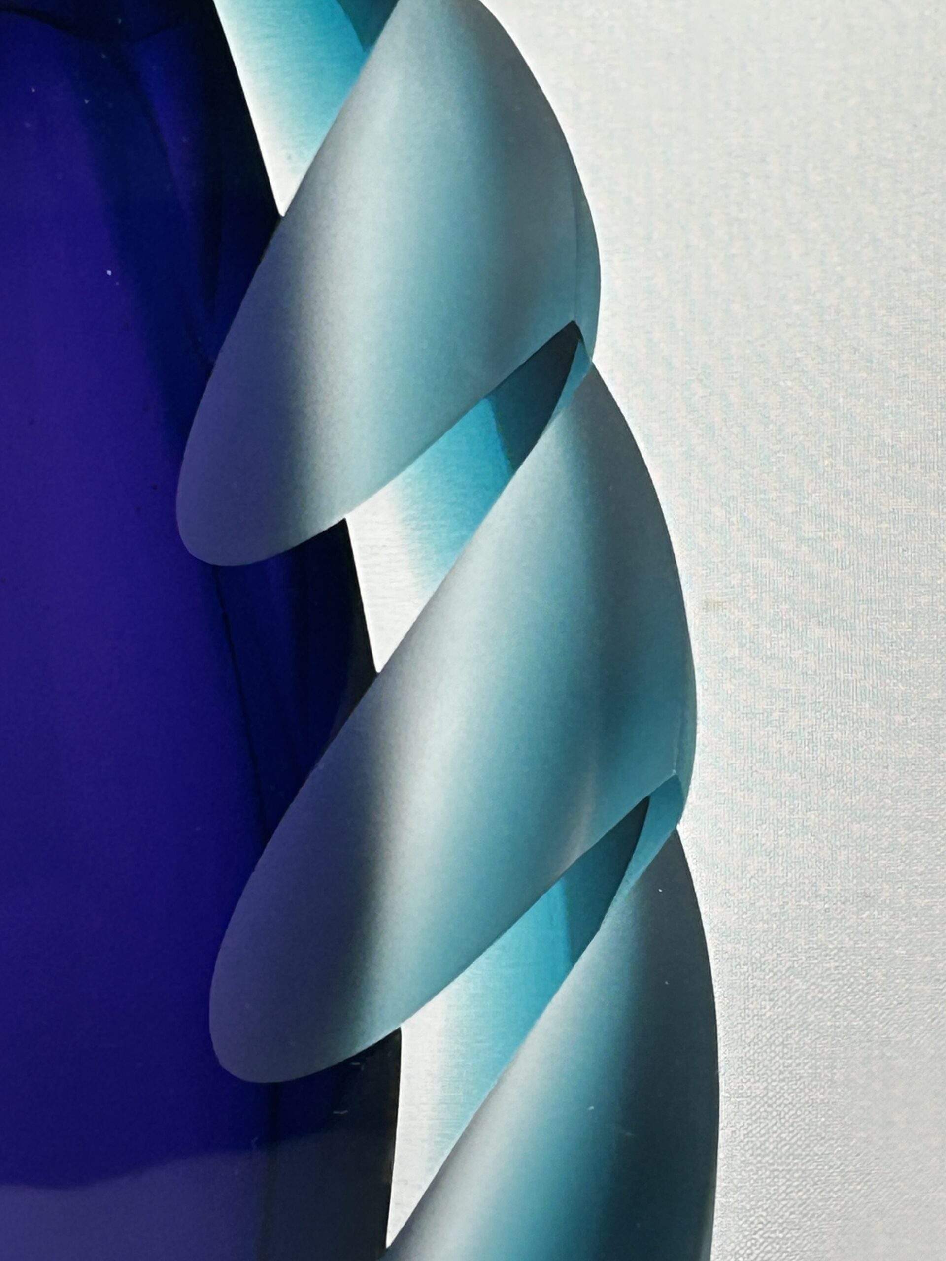 Skleněná broušená váza "Amfora" - Lucie Havelková - Obrázek 5