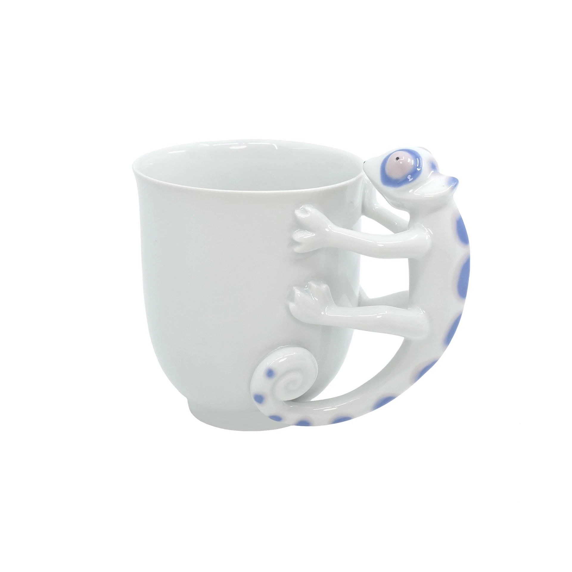 Goldfinger porcelánový hrnek Chmeleon modro-růžový – 0,4 l