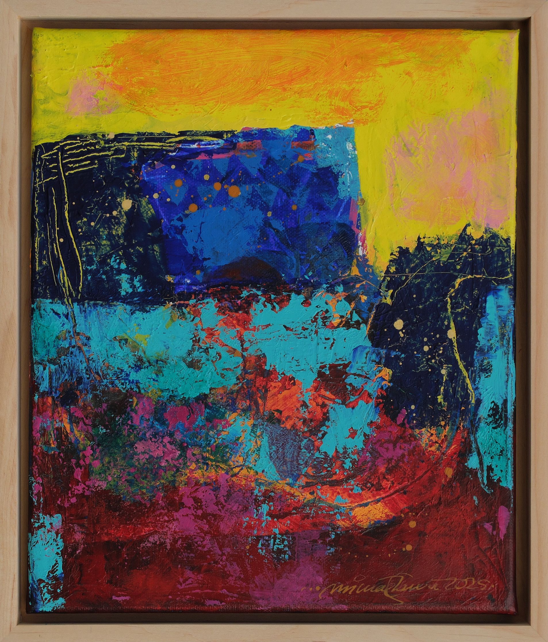 Obraz „Zákoutí“ 30×25 cm – Michal Halva