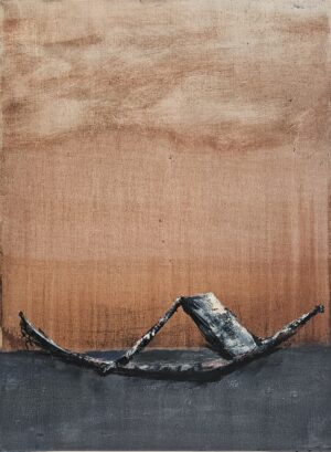Obraz "Loď" 40x30 cm - Oldřich Tichý