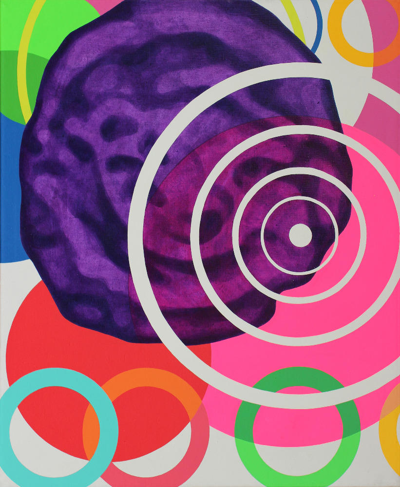 Obraz „Stone sun no.8“ 120 x 100 cm – Aldin Popaja