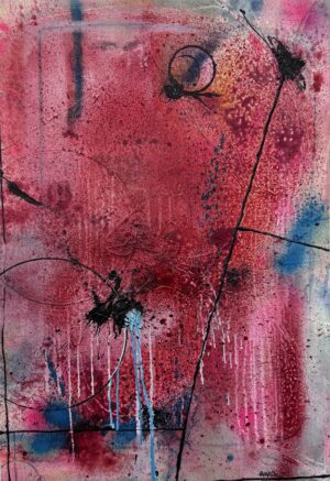 Obraz "Křehká nerovnováha" 95 x 65 cm - Robert Šafarčík