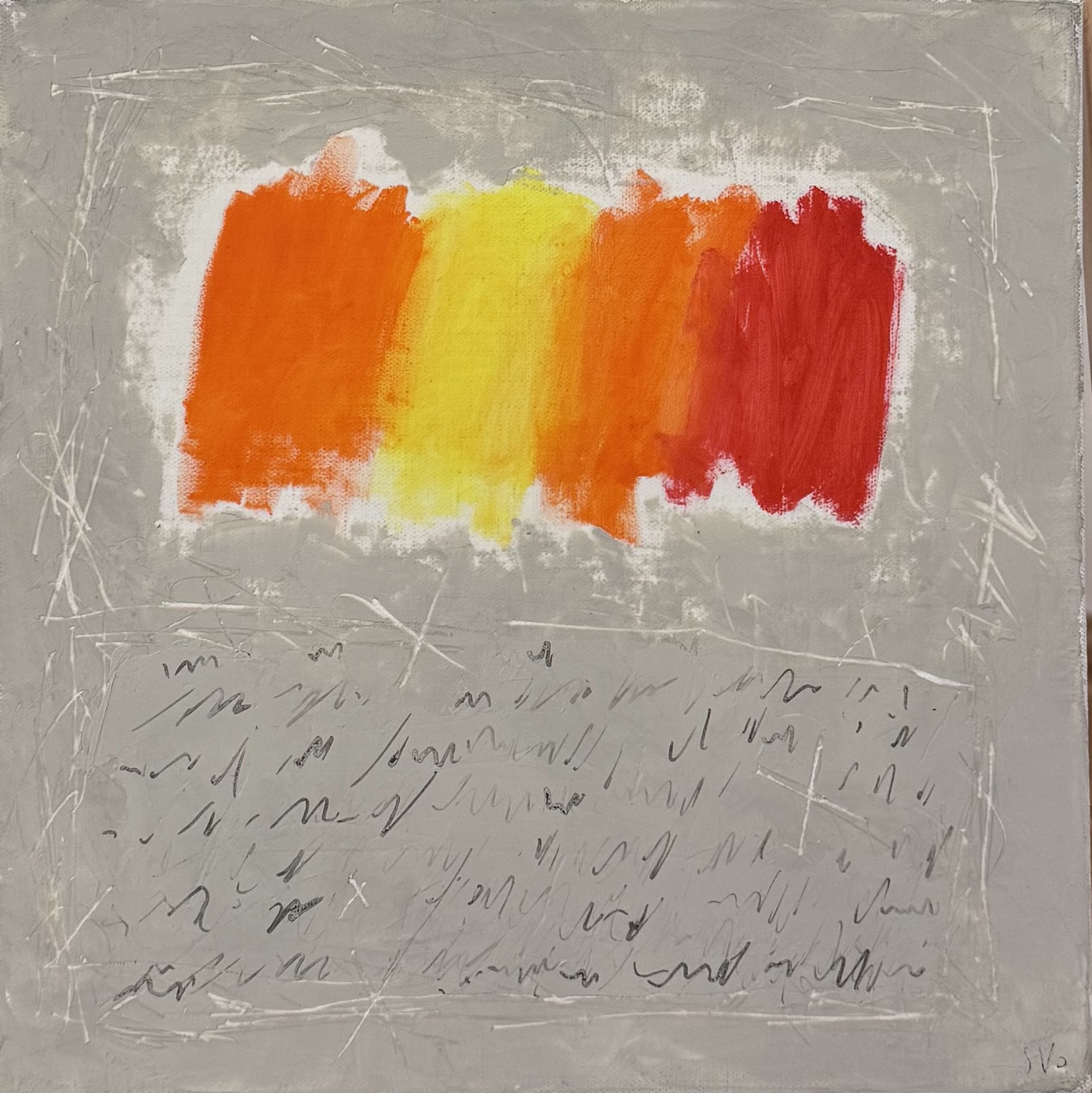Obraz "Spektrum" 30 x 30 cm - Jan Svoboda