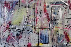 Obraz "Too much of everything, but still not enough" 90 x 135 cm - Robert Šafarčík