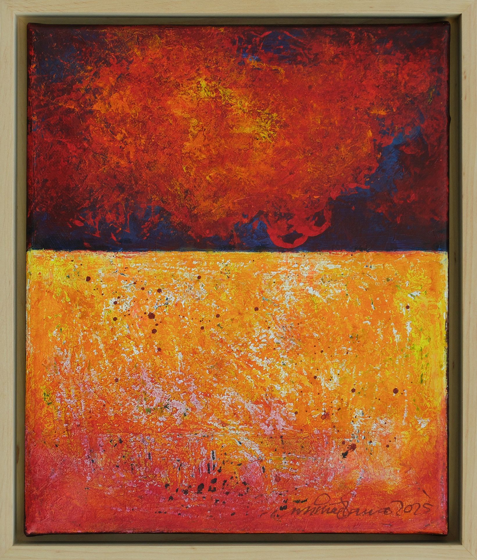 Obraz "V pravé poledne" 30x25 cm - Michal Halva