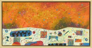 Obraz "Horký den" 28x53 cm - Michal Halva