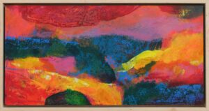 Obraz "Krajina zalitá sluncem" 28x53 cm - Michal Halva
