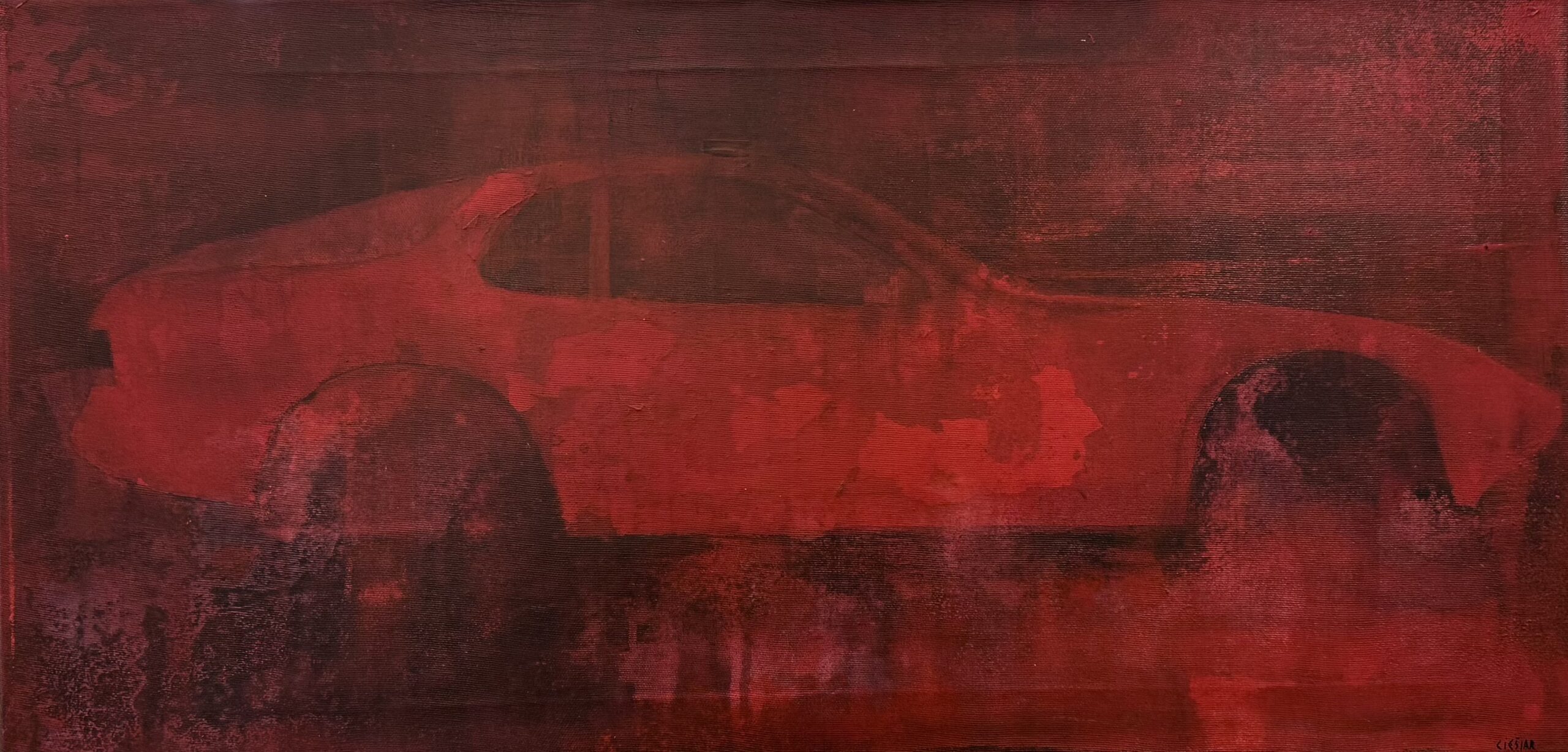 Obraz „U Oty“ 50 x 80 cm – Andrzej Cieslar