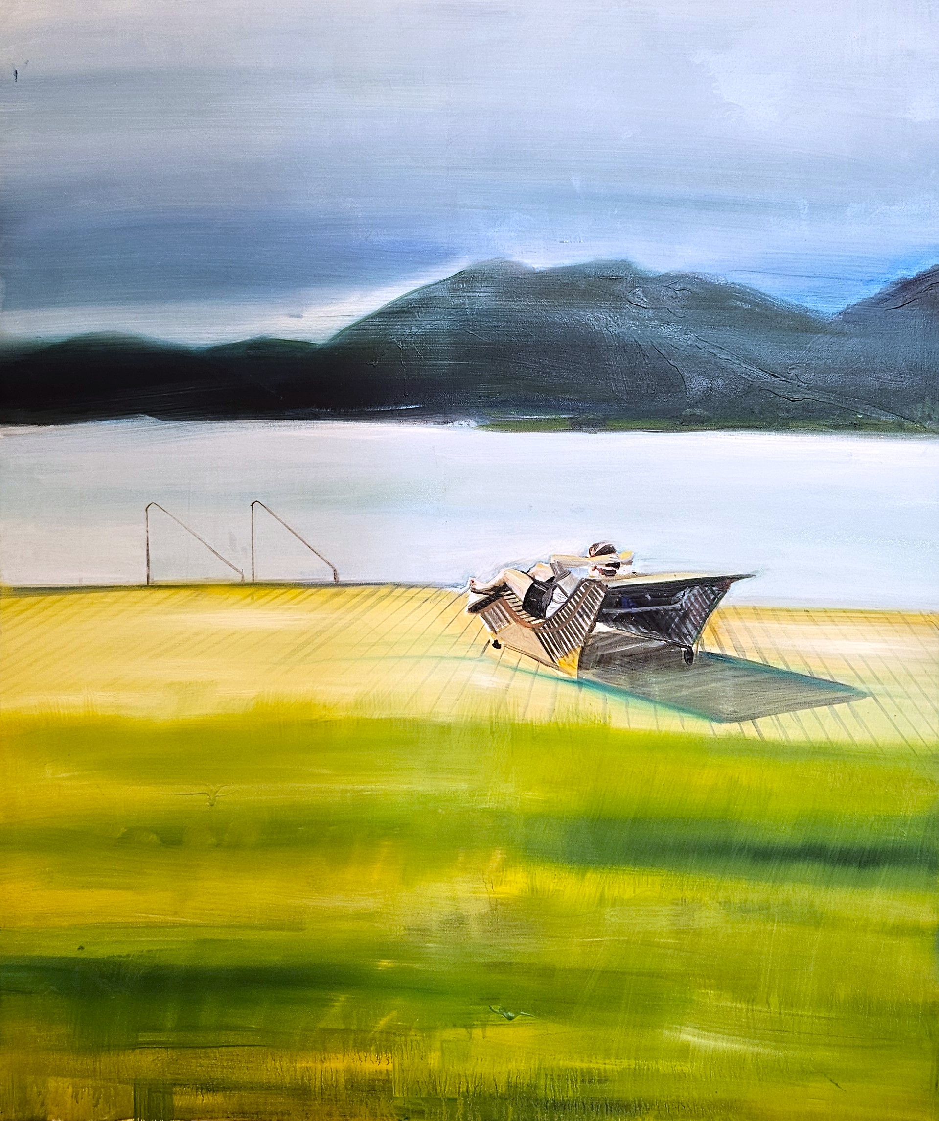 Obraz „Salz“ 120 x 100 cm – Jitka Nesnídalová
